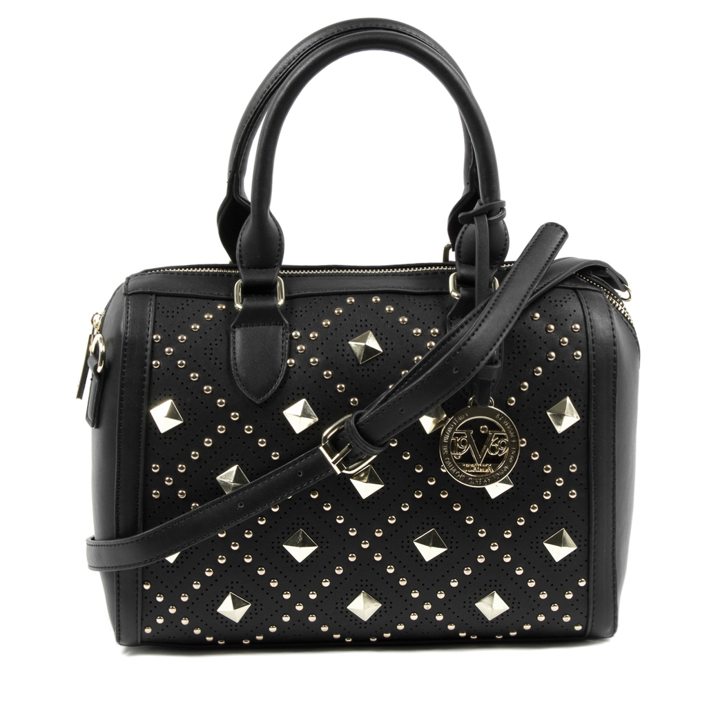 V 1969 Italia Borsa da donna nera CLAIRE