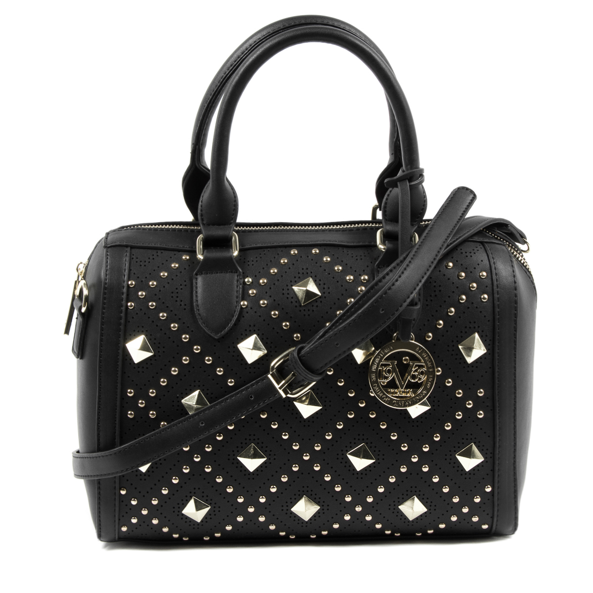 V 1969 Italia Borsa da donna nera CLAIRE