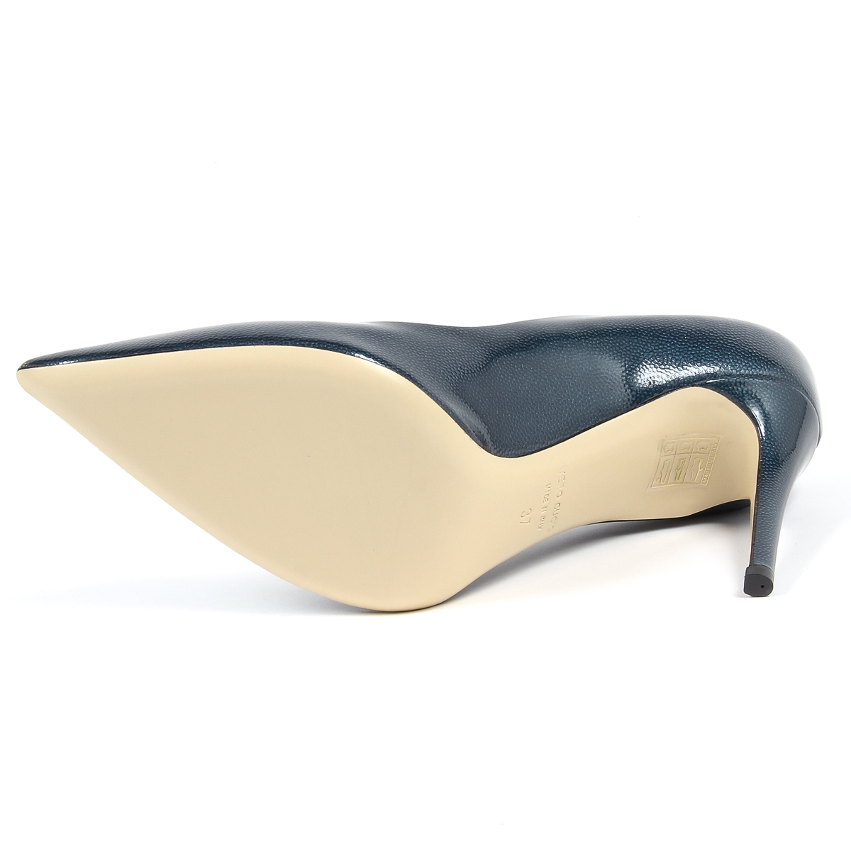 V 1969 Italia Scarpe da donna blu scuro MINA