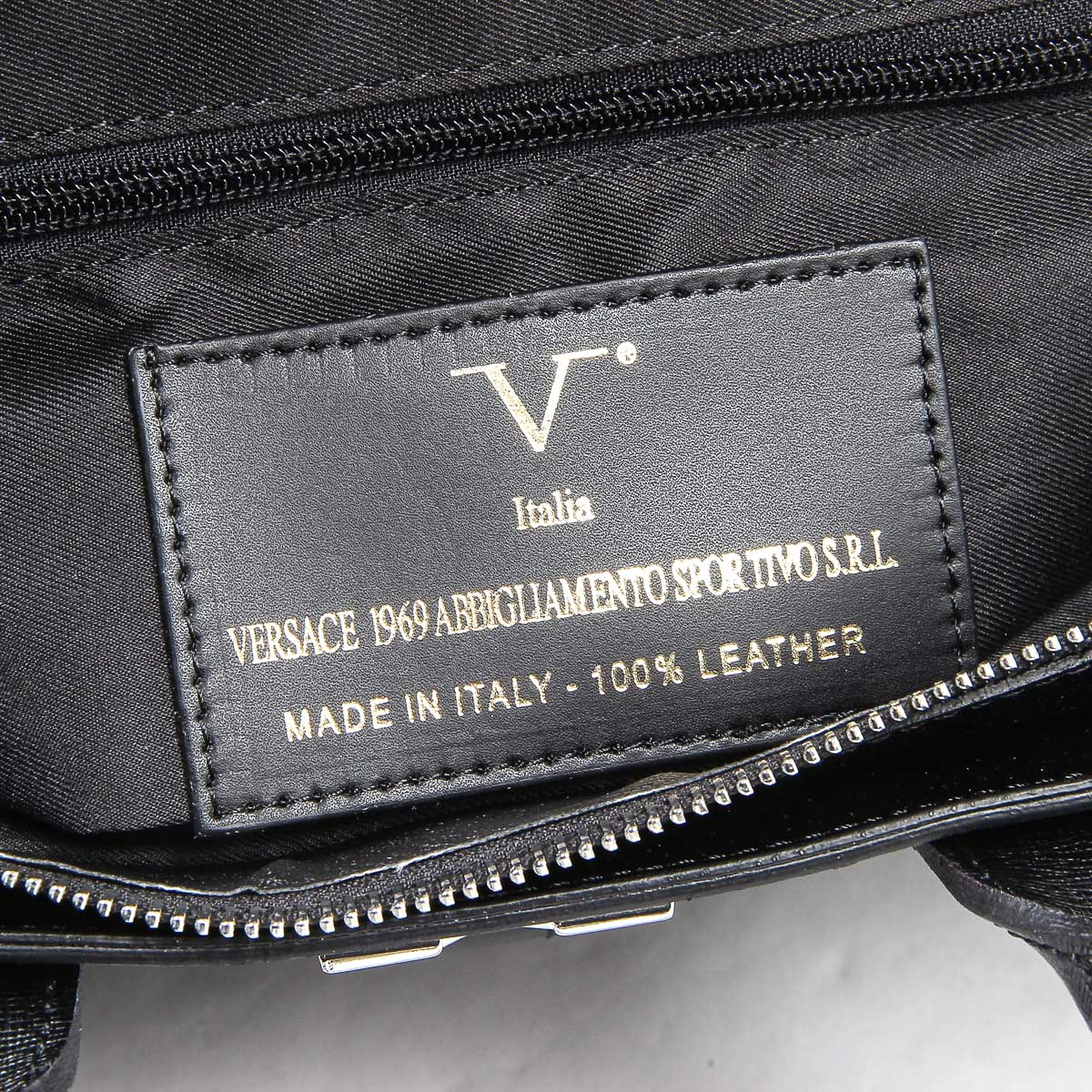 V 1969 Italia Borsa da donna V006-S SAFFIANO NERO