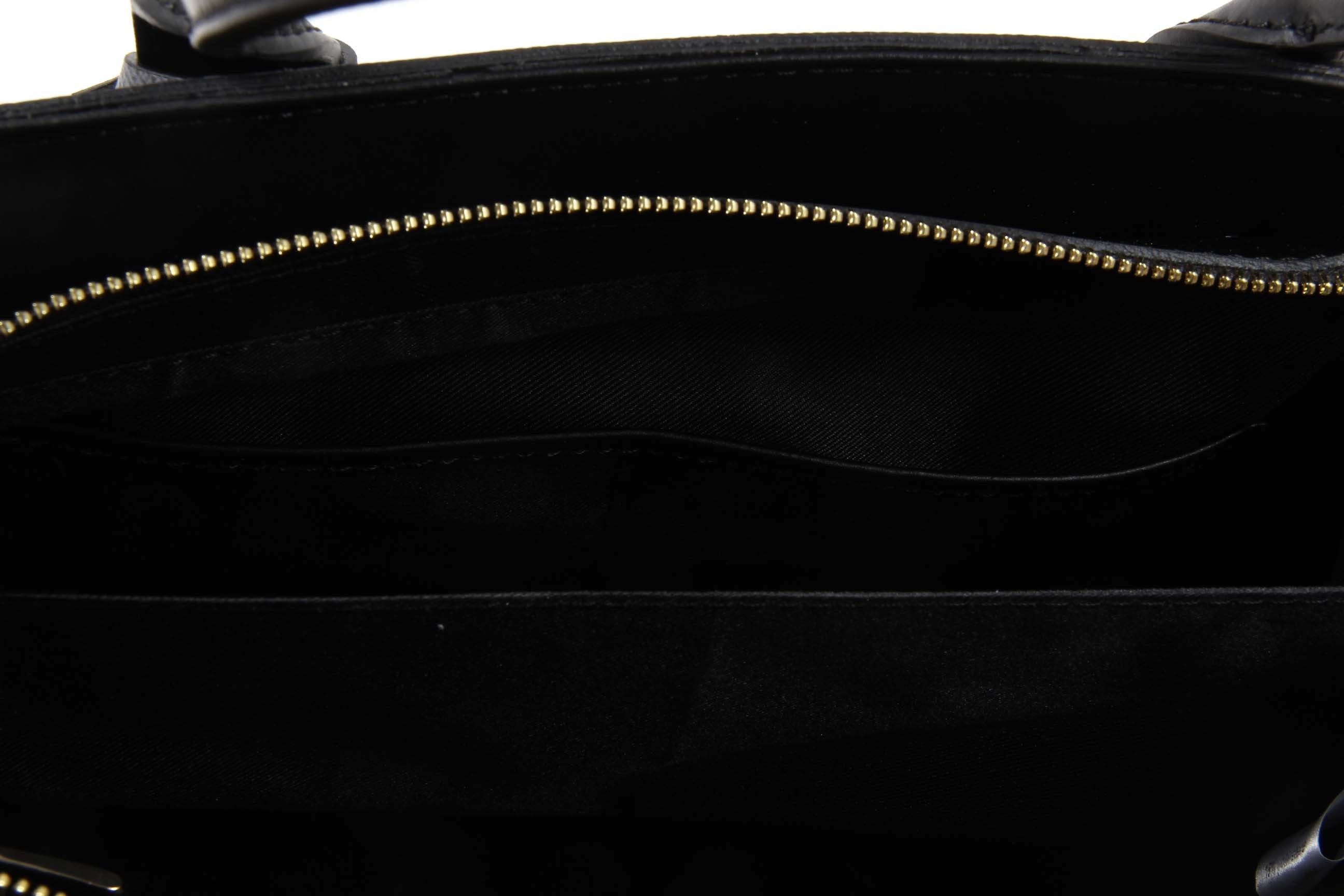 Borsa Donna V 1969 Italia H491-52 RUGA-ARUBA NERO-GRIGIO