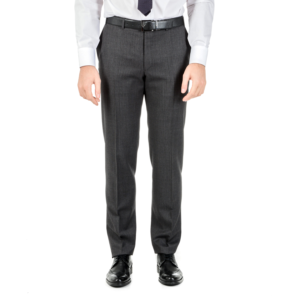 Abito da uomo Canali maniche lunghe grigio scuro