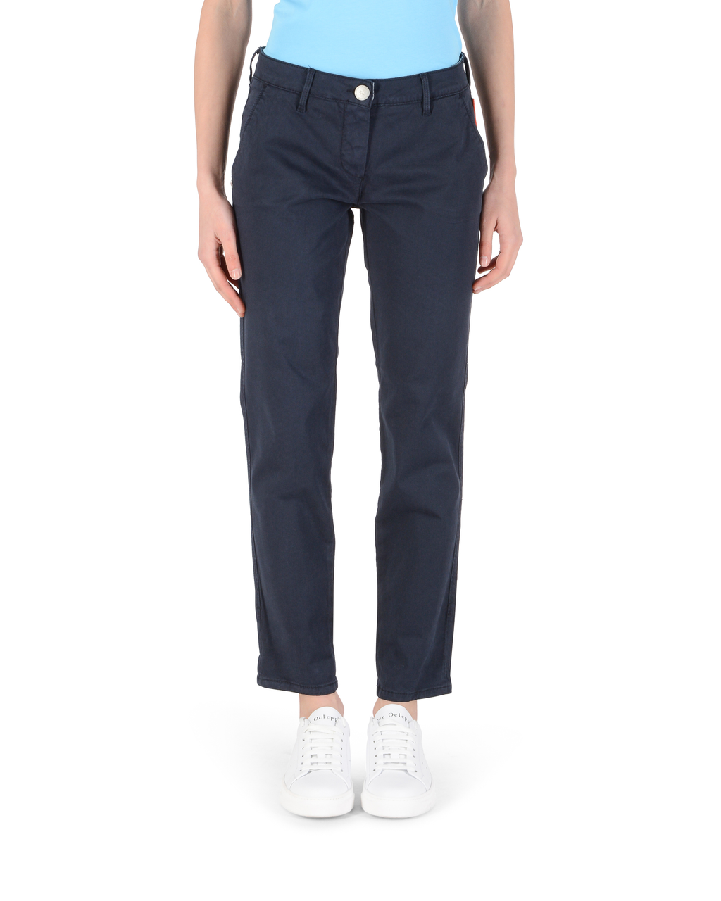 Pantaloni da donna Andrew Charles Regular Fit YOKO NAVY