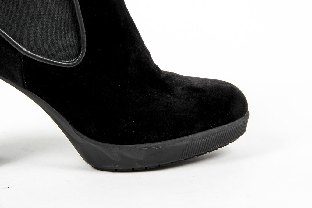 Stivaletto Donna V 1969 Italia S02 VELLUTO NERO