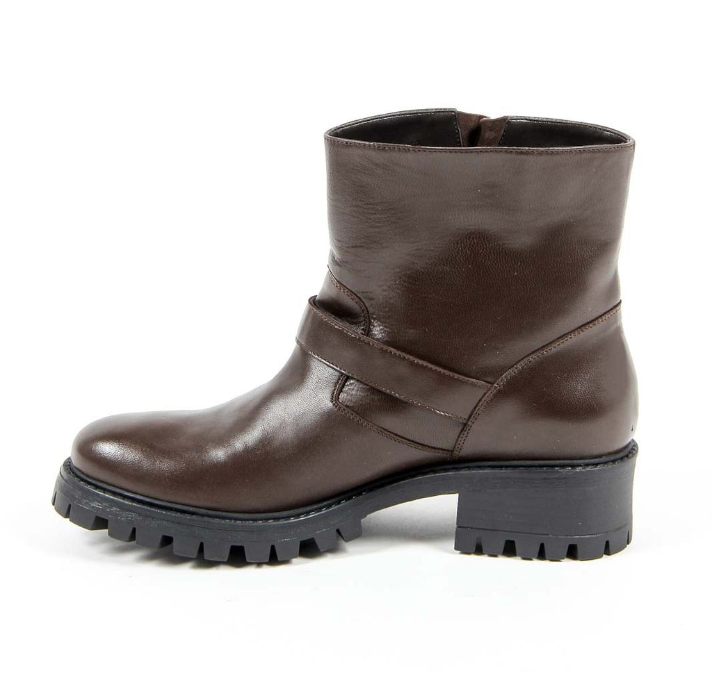 V 1969 Italia Womens Short Boot B1441 NAPPA T. MORO