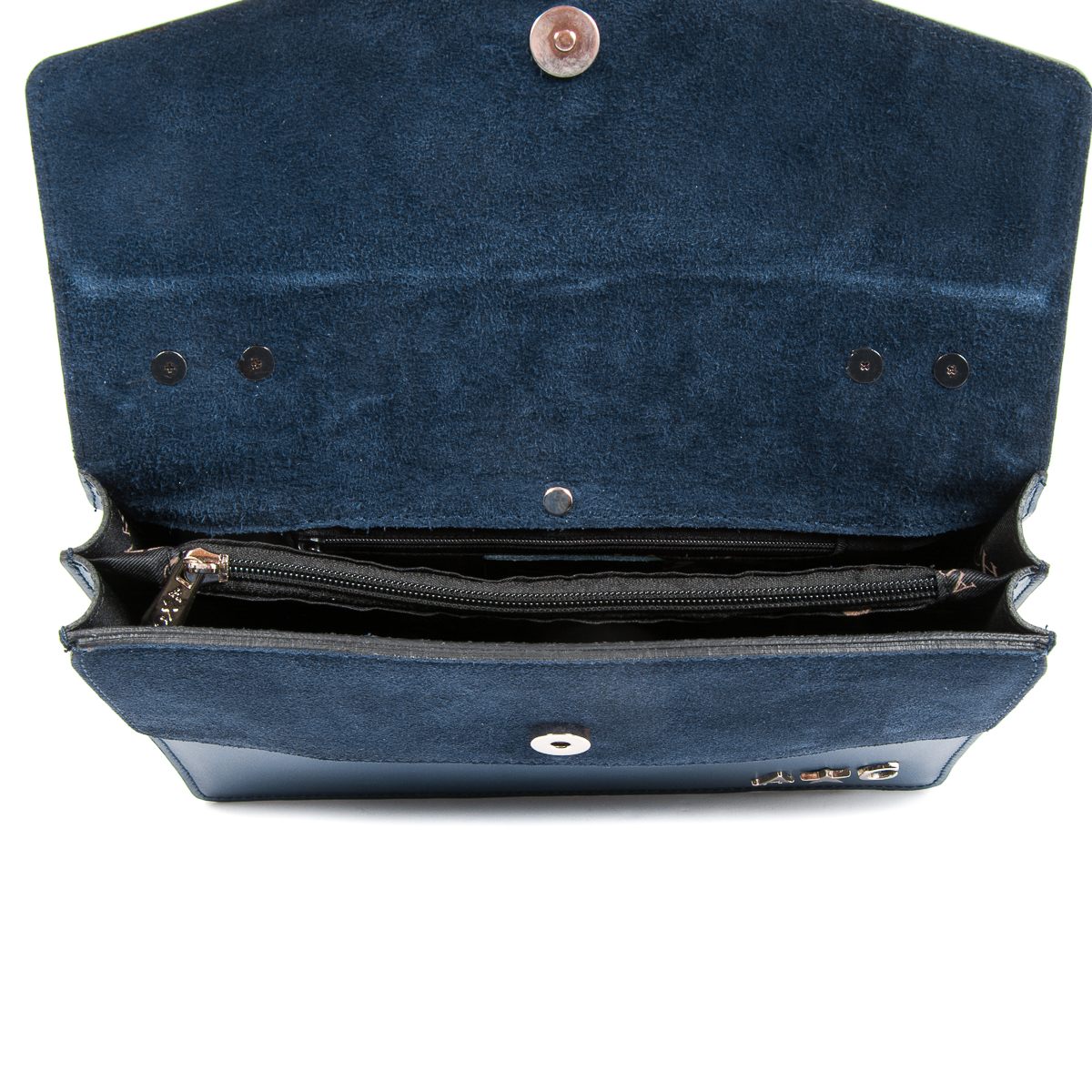 Borsa a mano da donna Andrew Charles blu RING
