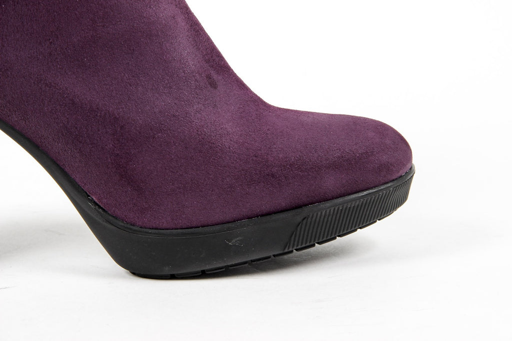 Stivaletto Donna V 1969 Italia C22 CAMOSCIO VIOLA