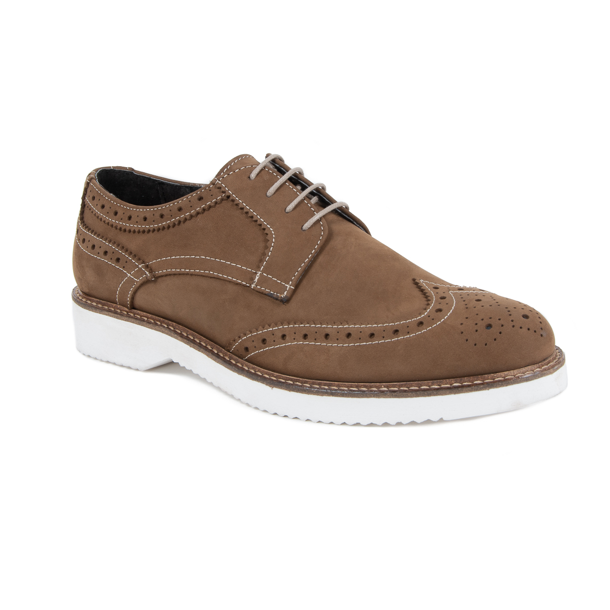 V 1969 Italia Scarpa Brogue da Uomo Marrone HARRY