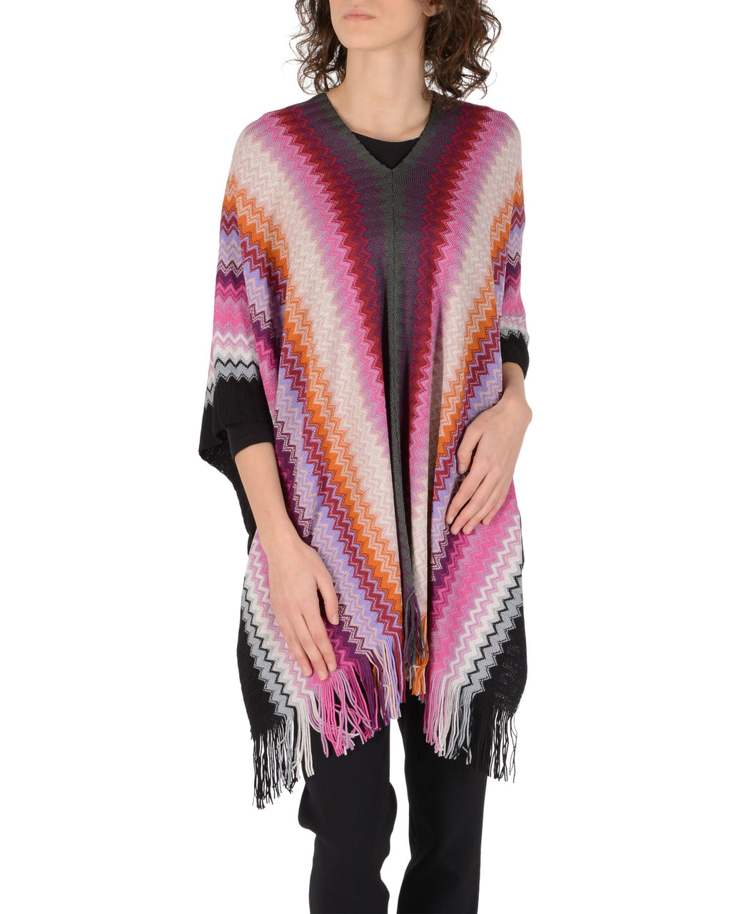 Missoni Donna Poncho Multicolore PO45WMD55840002