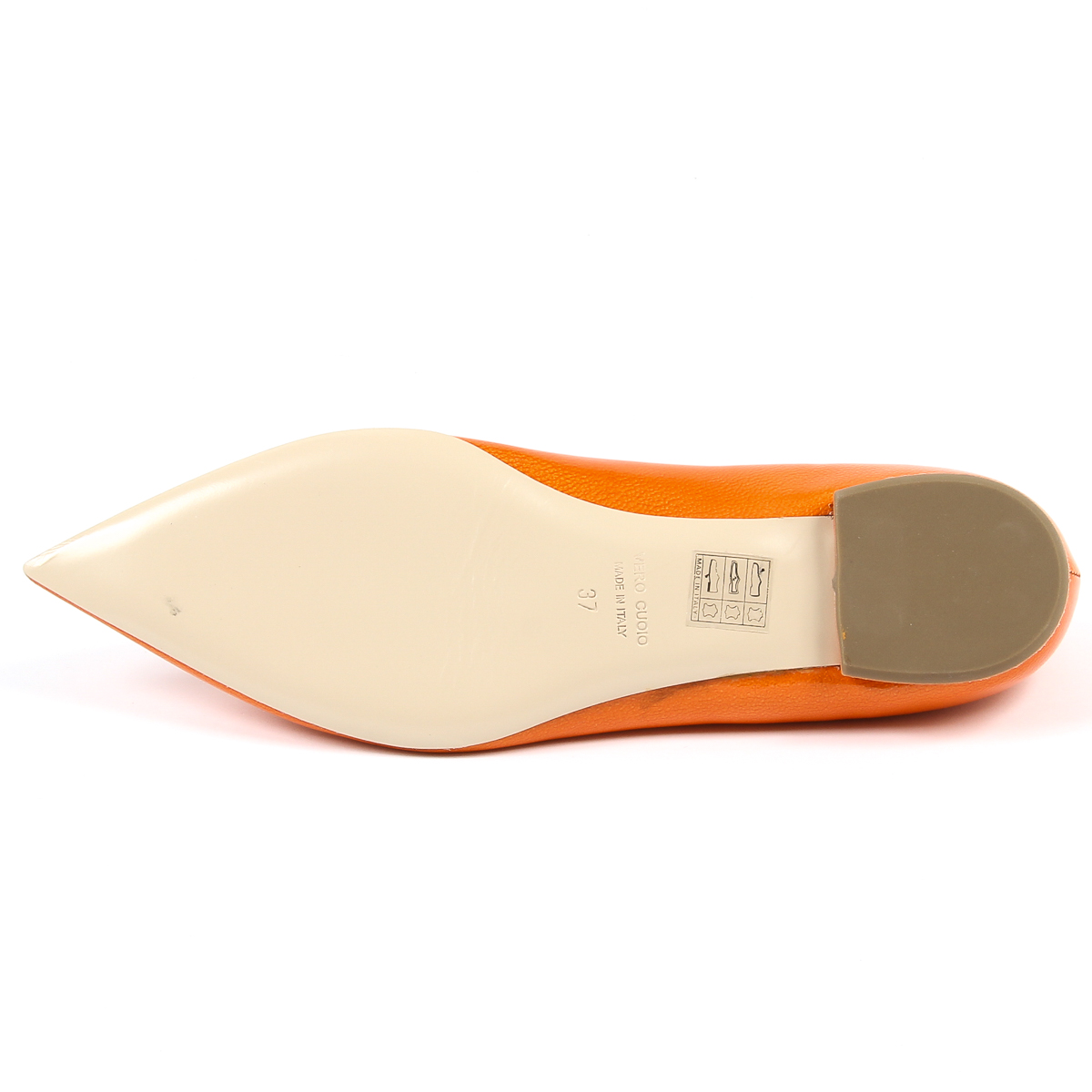 V 1969 Italia Womens Ballerina Orange CHIARA