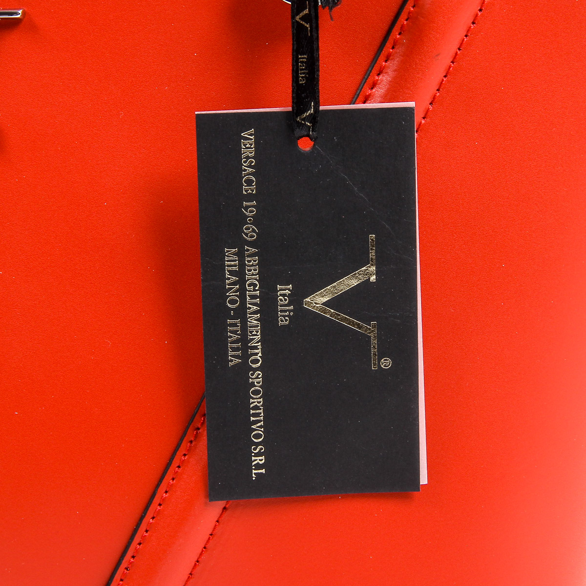V 1969 Italia Womens Handbag V008-S RUGA ROSSO