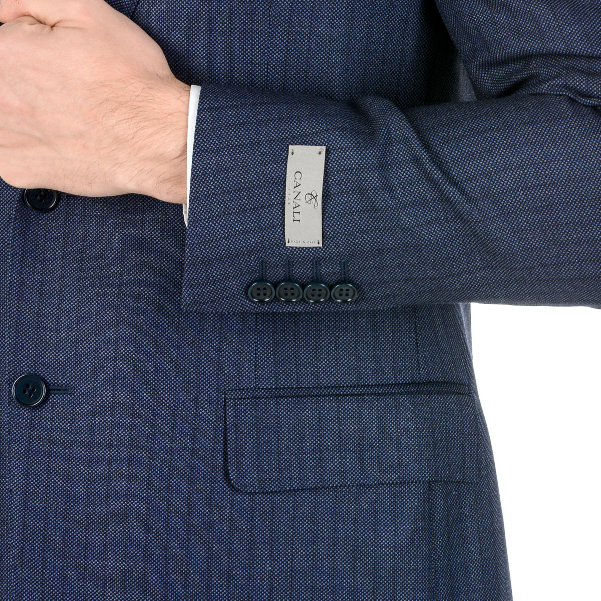 Abito da uomo Canali maniche lunghe blu