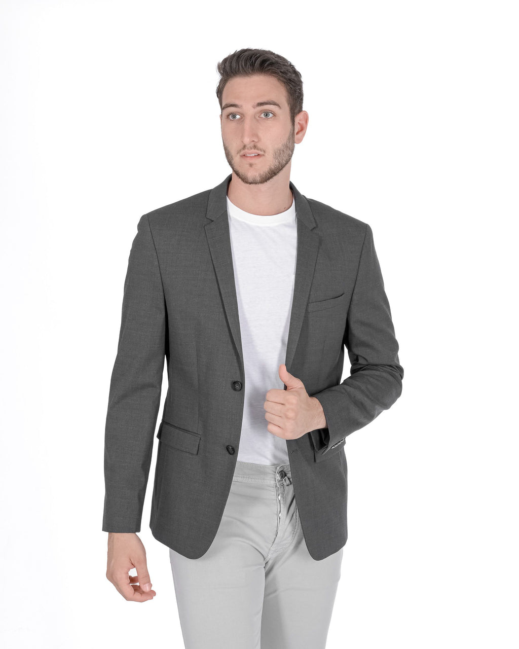Calvin Klein Blazer da uomo grigio K1EK101790024