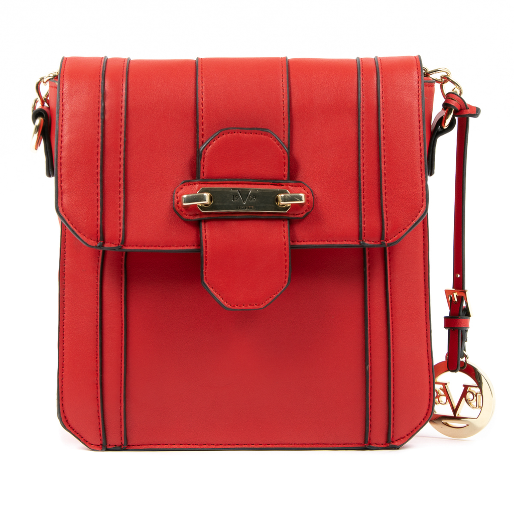 V 1969 Italia Borsa da donna rossa LINDA
