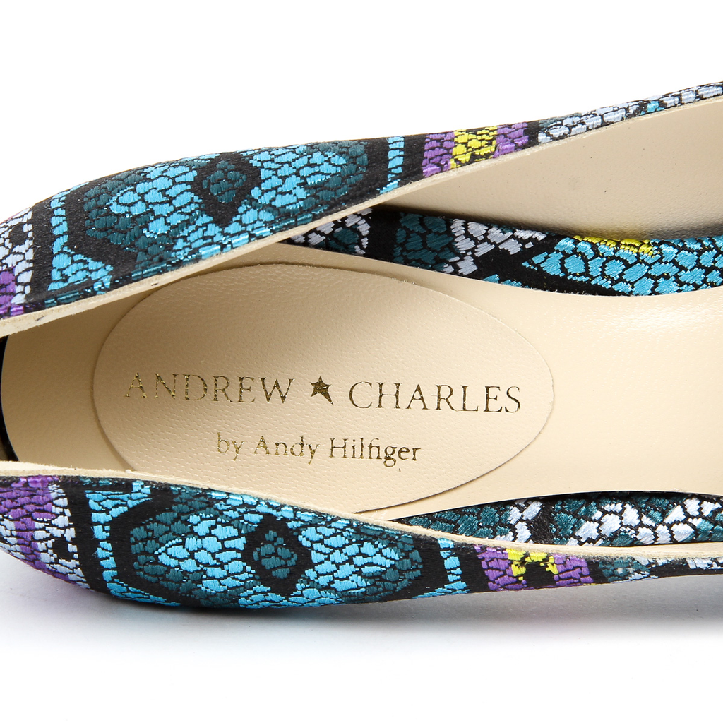 Andrew Charles By Andy Hilfiger Scarpe da donna con tacco multicolore AUSTIN