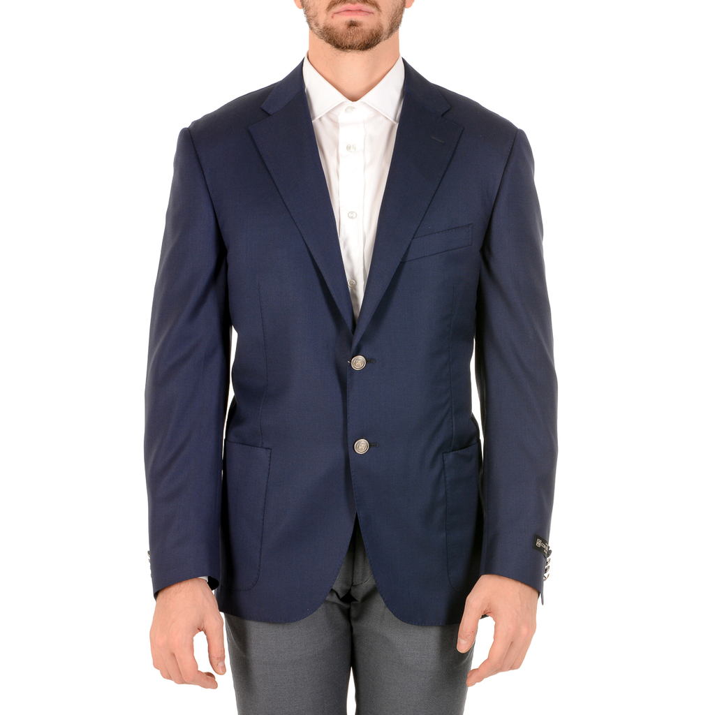 Corneliani Giacca Uomo Maniche Lunghe Blu Scuro