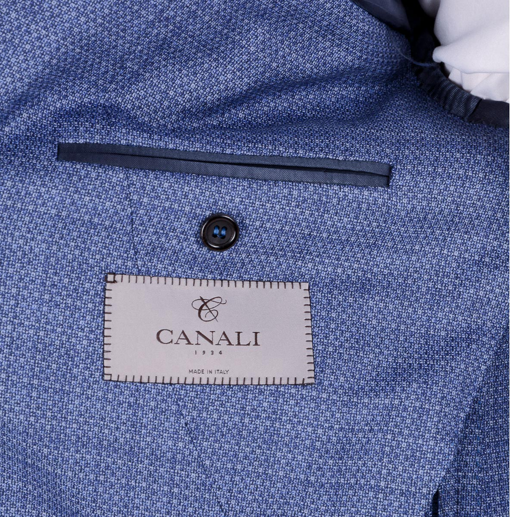 Giacca uomo Canali maniche lunghe blu