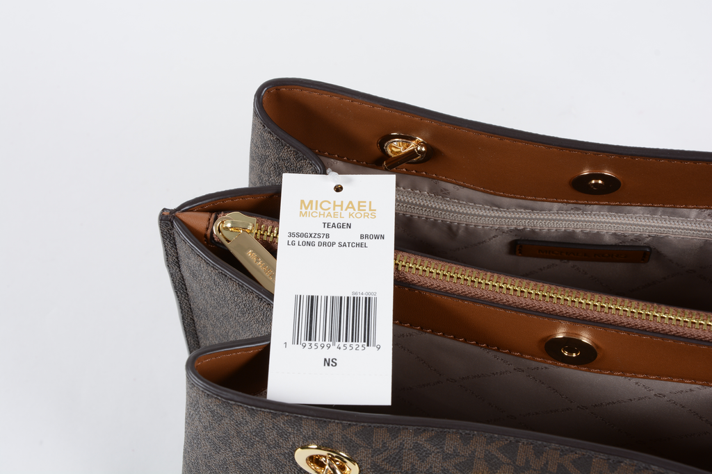 Borsa a mano da donna Michael Kors Marrone 35S0GXZS7B MARRONE