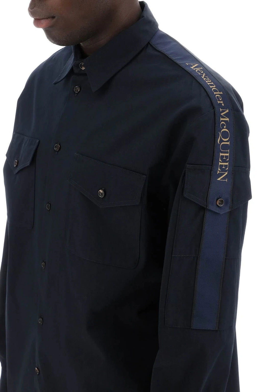 Alex.?cqueen Camicia da uomo 655486QSAA7 4100