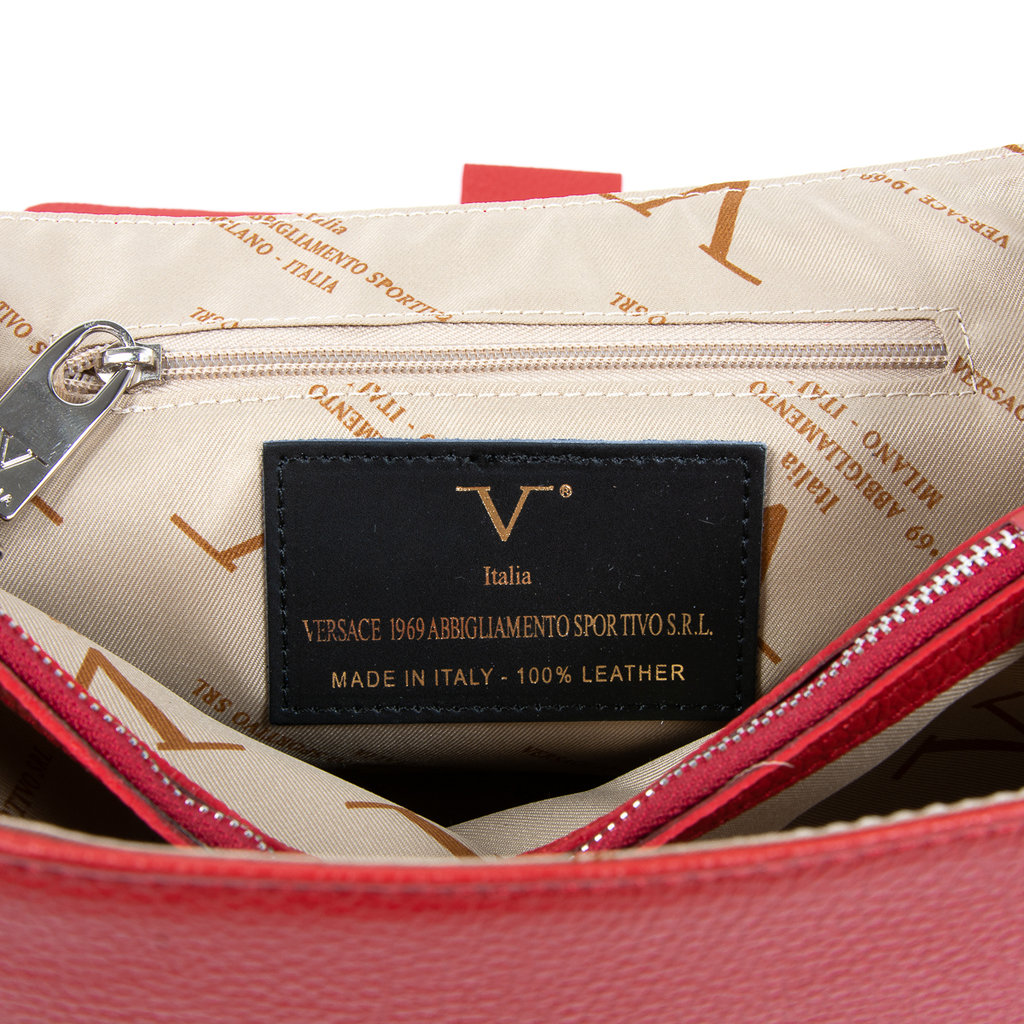 V 1969 Italia Borsa da donna rossa ELLY