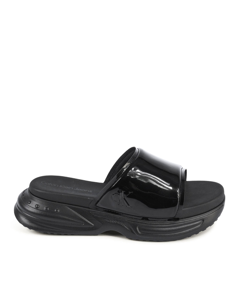 Ciabatte Calvin Klein da donna nere YW0YW014040GT