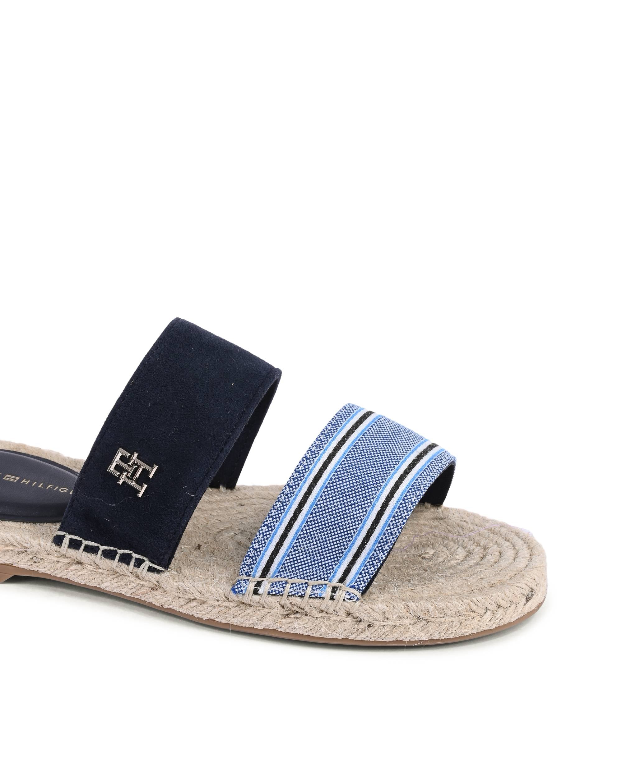 Tommy Hilfiger Sandali da donna BLU FW0FW080550GZ