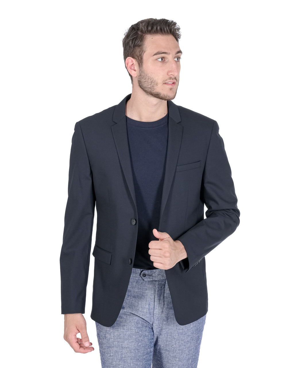 Calvin Klein Blazer da uomo blu K1EK101790411