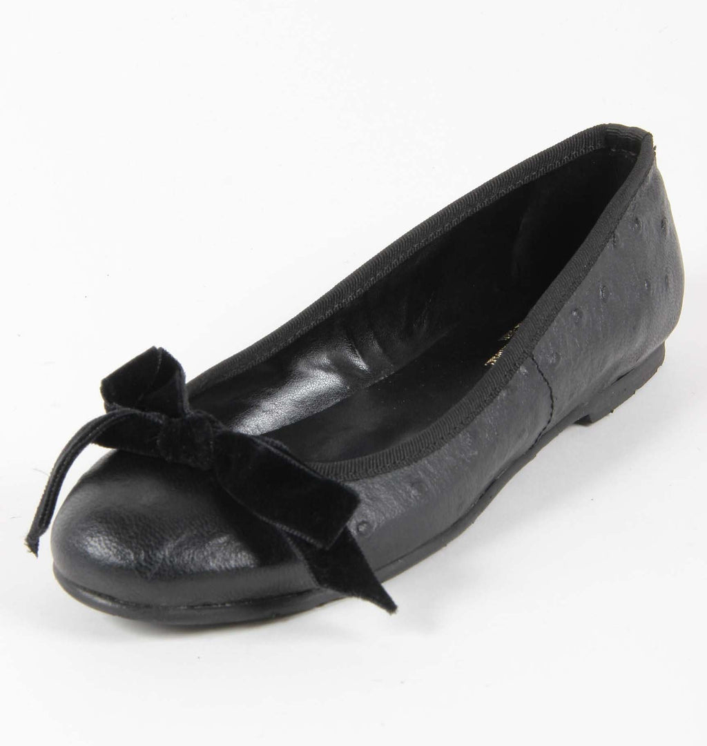 V 1969 Italia Ballerina da donna E08 TESSUTO NERO