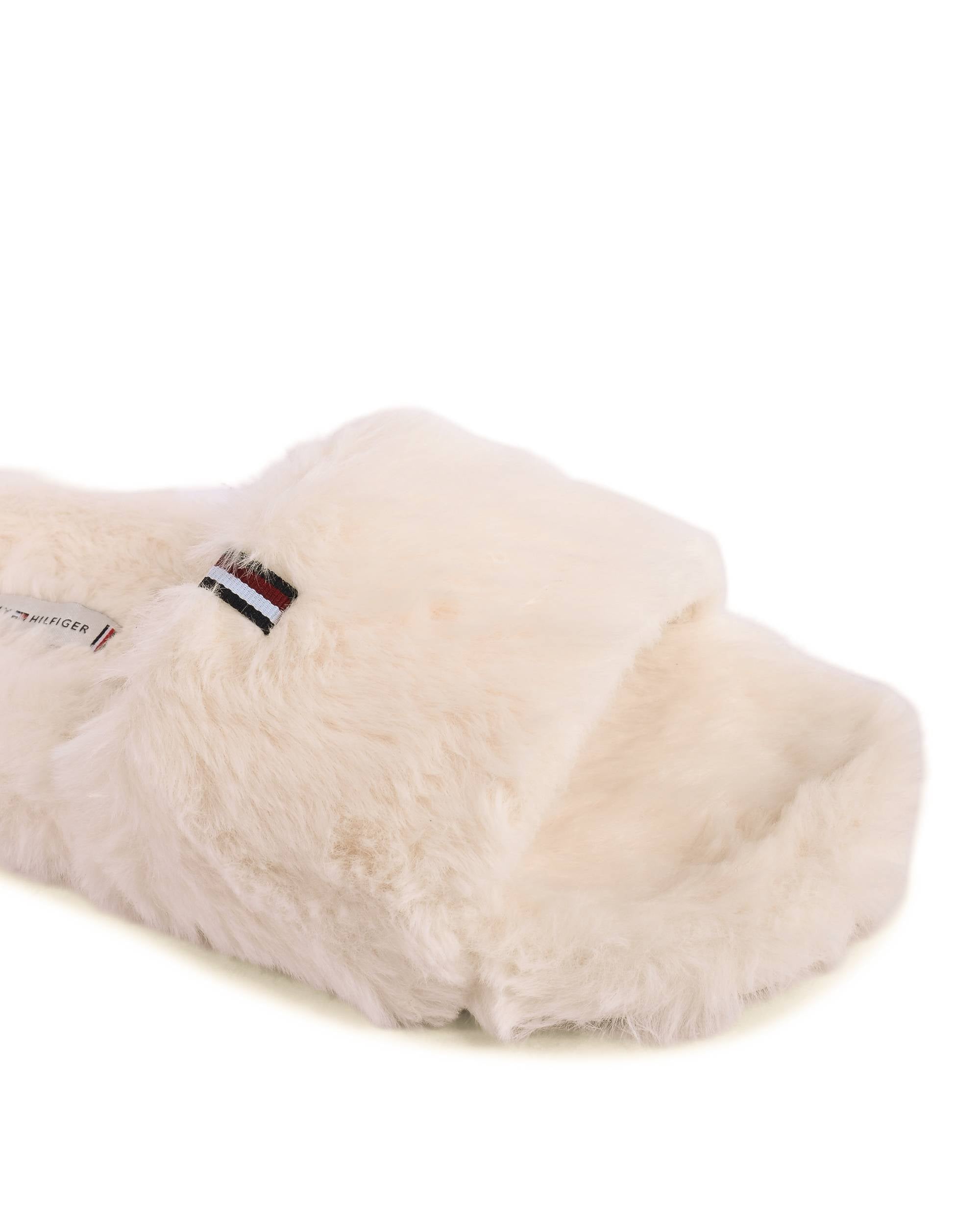 Tommy Hilfiger Pantofole da donna bianche FW0FW07663YBH