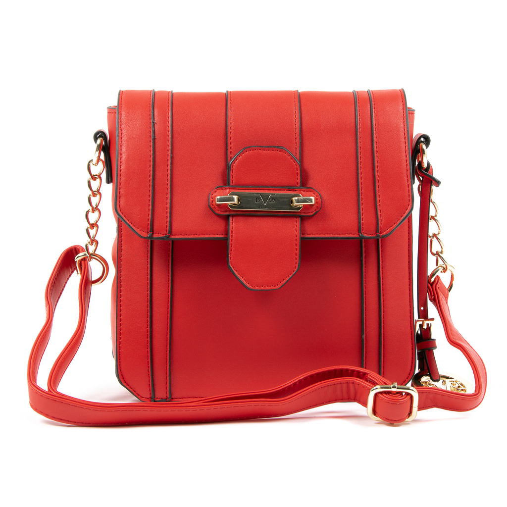 V 1969 Italia Borsa da donna rossa LINDA