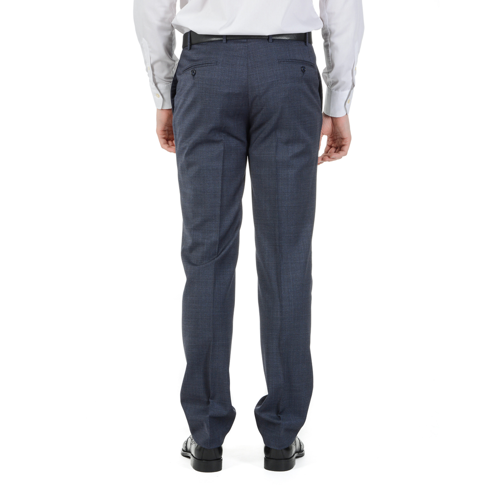 Abito da uomo Corneliani maniche lunghe blu scuro Super 130's
