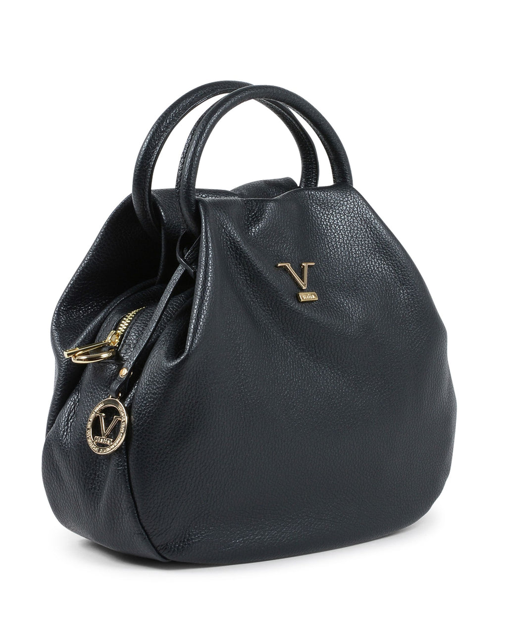 V Italia Borsa a mano da donna nera V10312 52 DOLLARO NERO