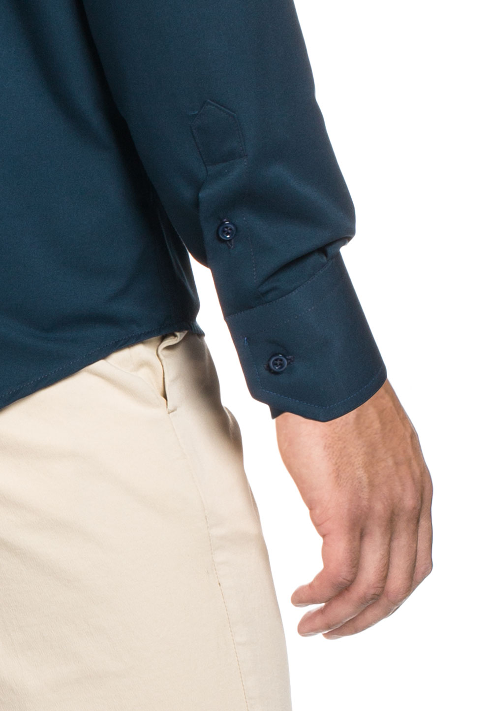 Camicia da uomo V 1969 Italia con collo classico