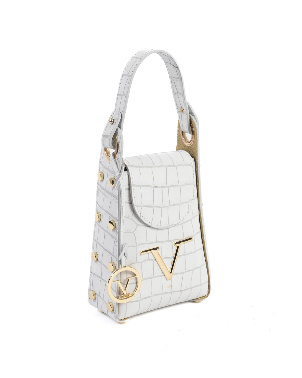V Italia Borsa Mini Donna Bianca V16-COC-WHI