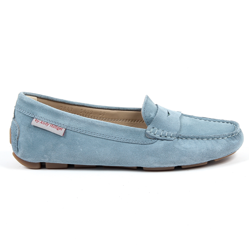 Mocassini da donna Andrew Charles Azzurro MAX