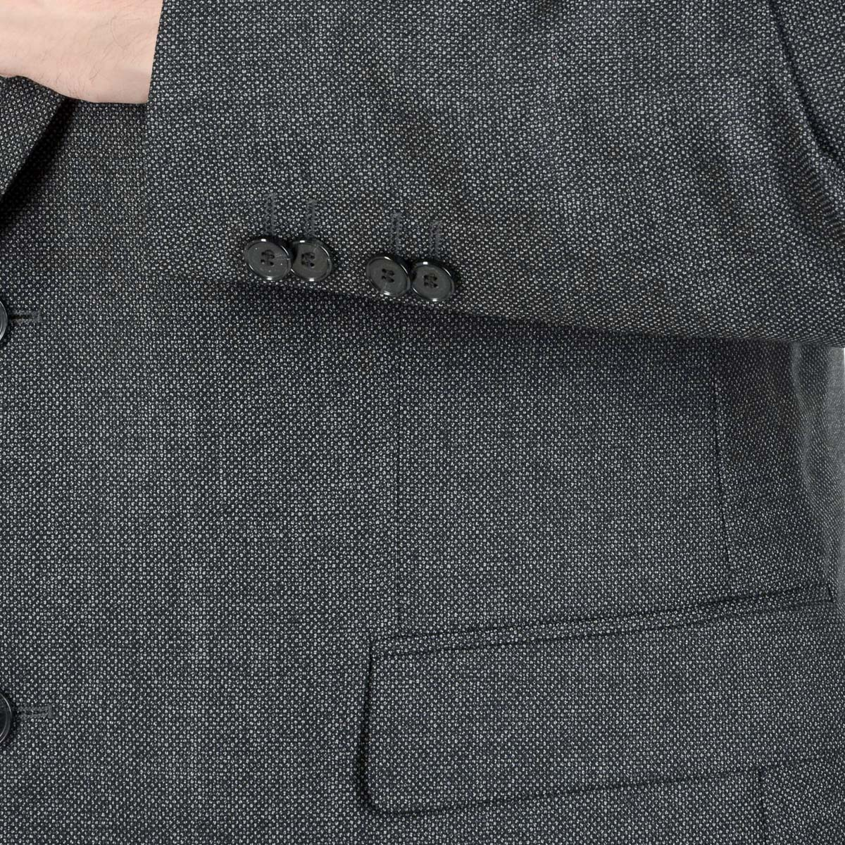 Abito da uomo Hugo Boss grigio ANEO WIAD HILOR