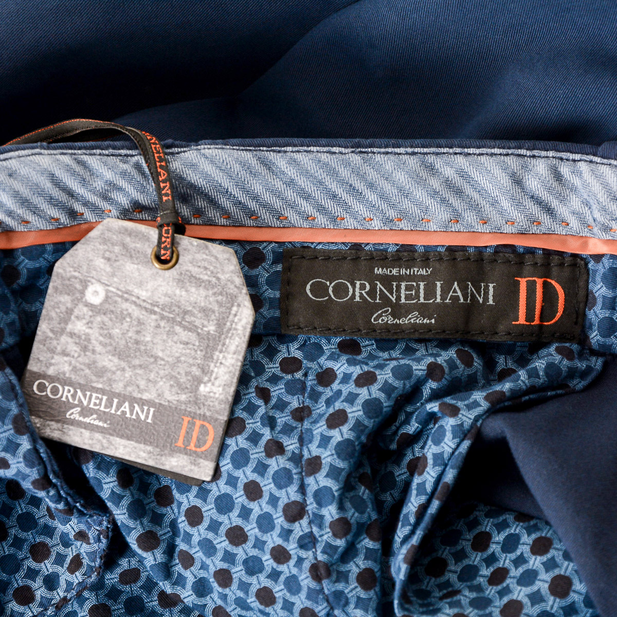 Corneliani Pantaloni Uomo Blu