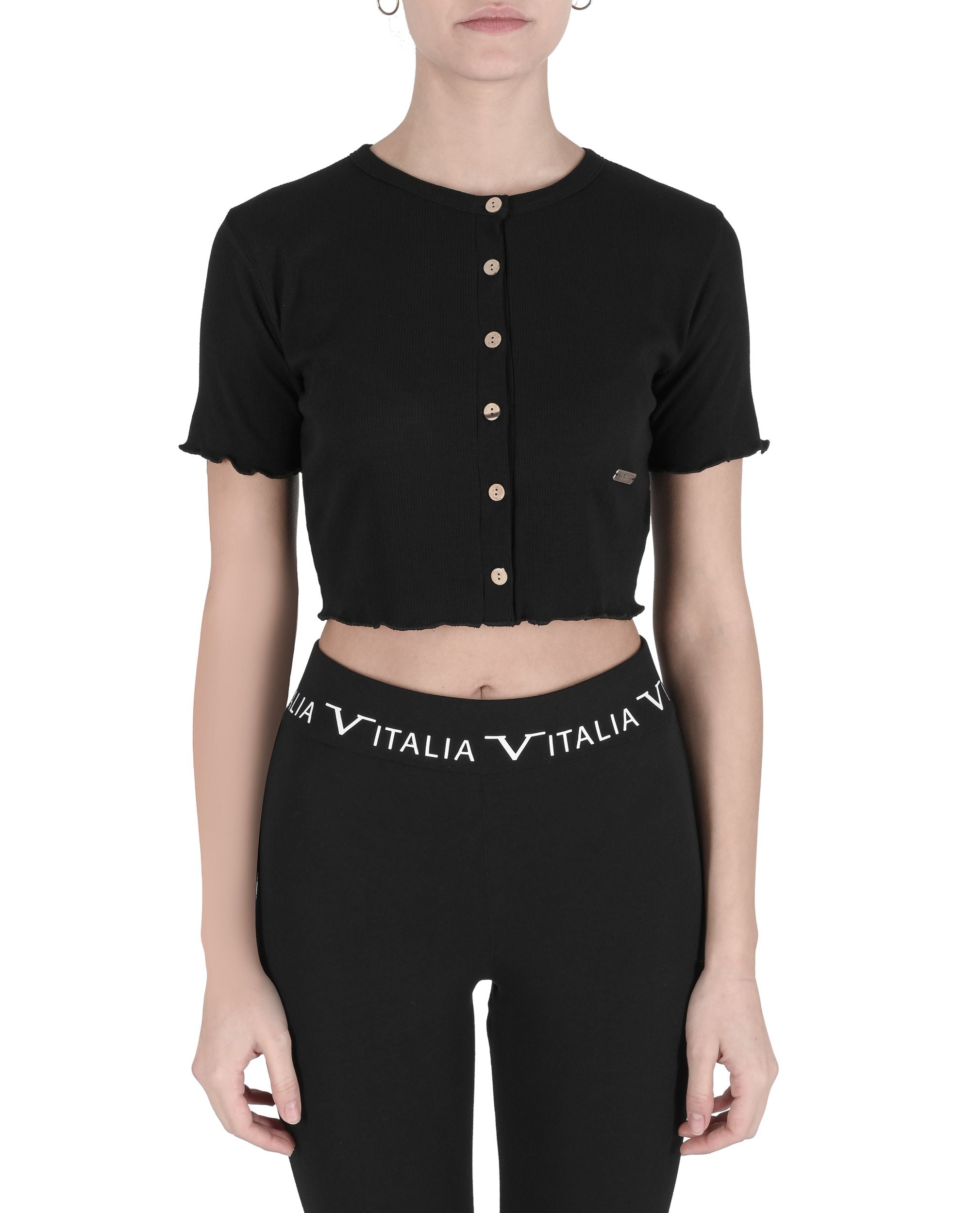 19V69 Italia Top da donna ALISIA NERO