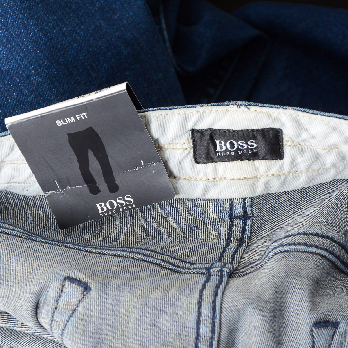 Jeans da uomo Hugo Boss blu DELAWARE