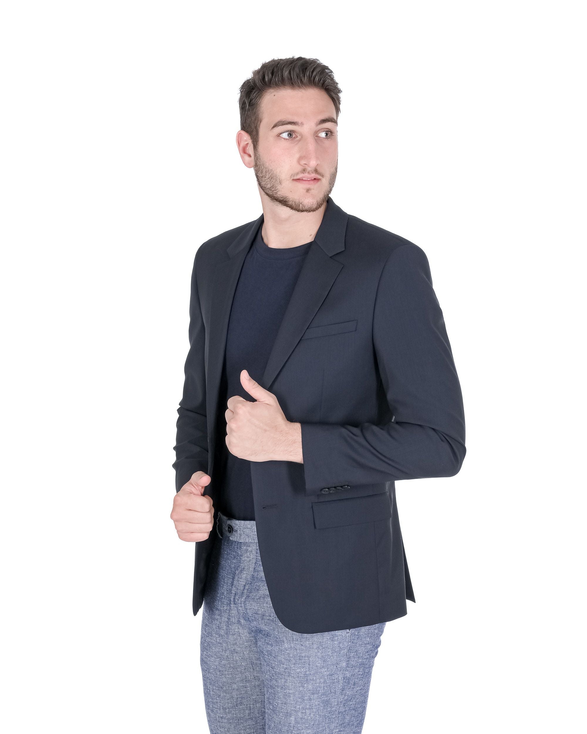 Calvin Klein Blazer da uomo blu K1EK102014478