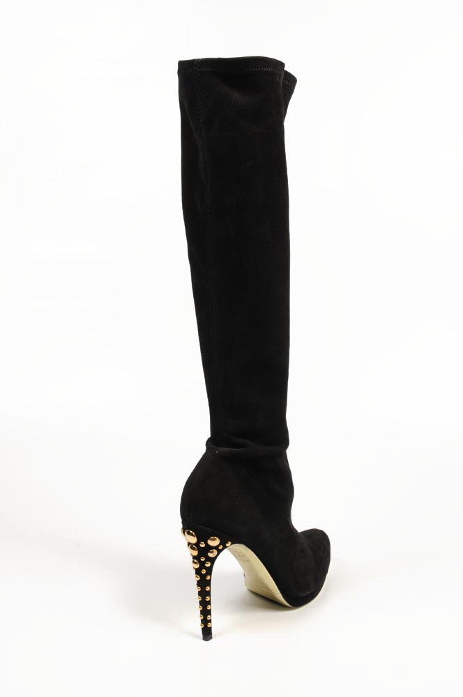 Stivale alto donna Sebastian Milano S4045 CAM STRETCH CHIANCIANO NERO