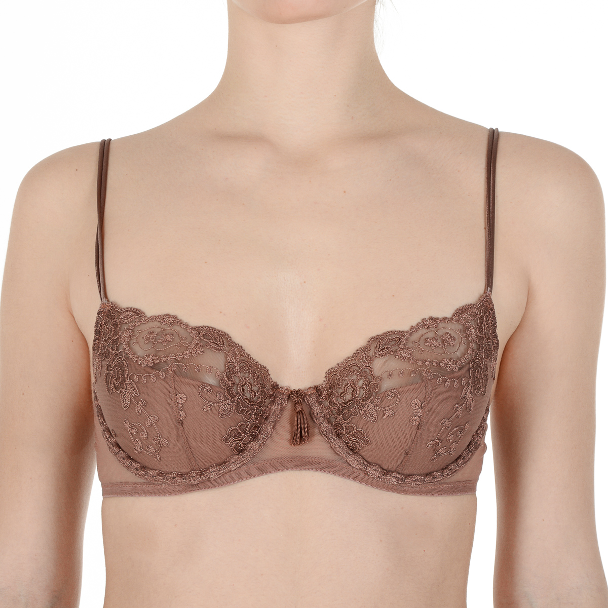 La Perla Top Reggiseno Donna Marrone