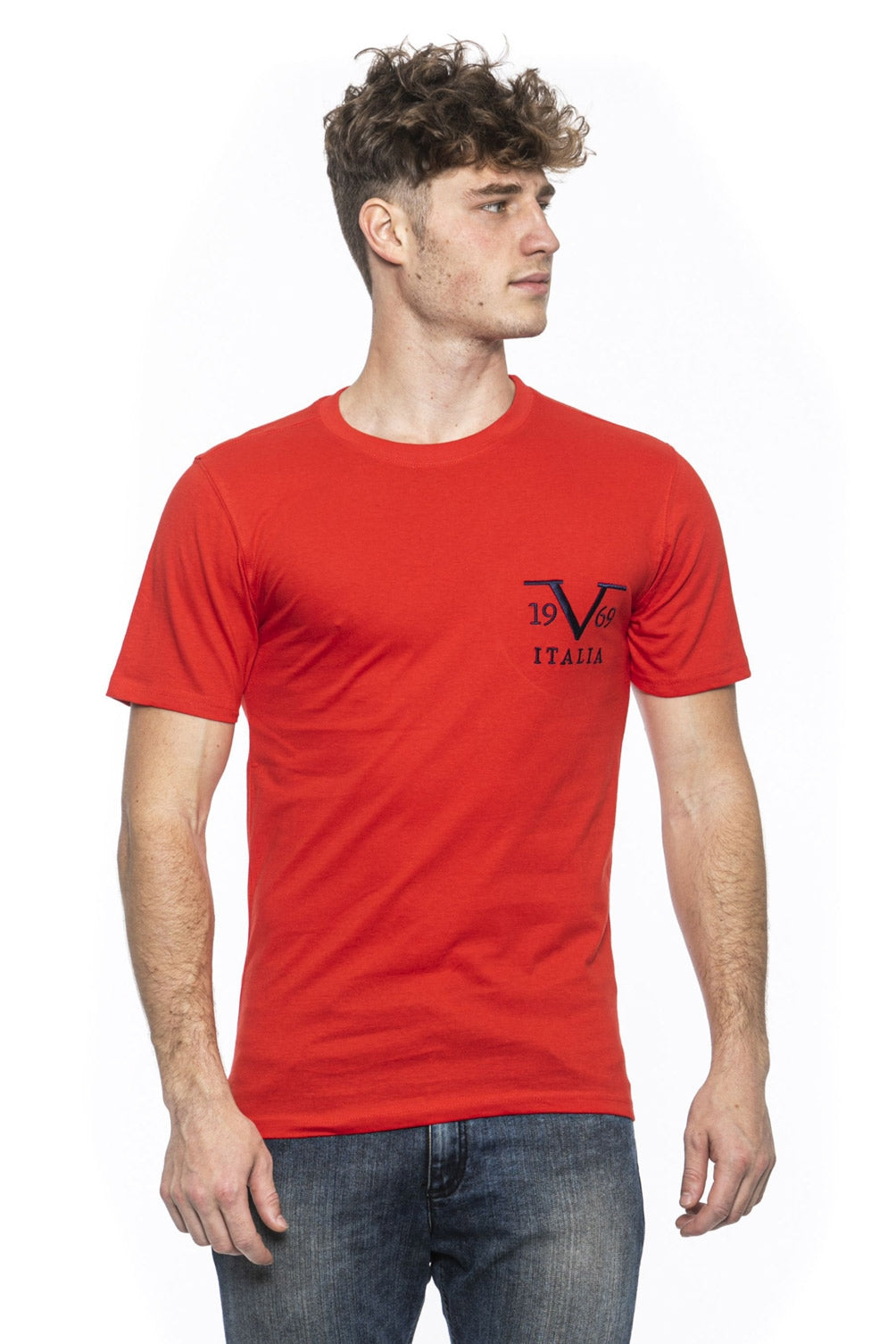19V69 Italia T-Shirt Uomo Rossa TROY RED