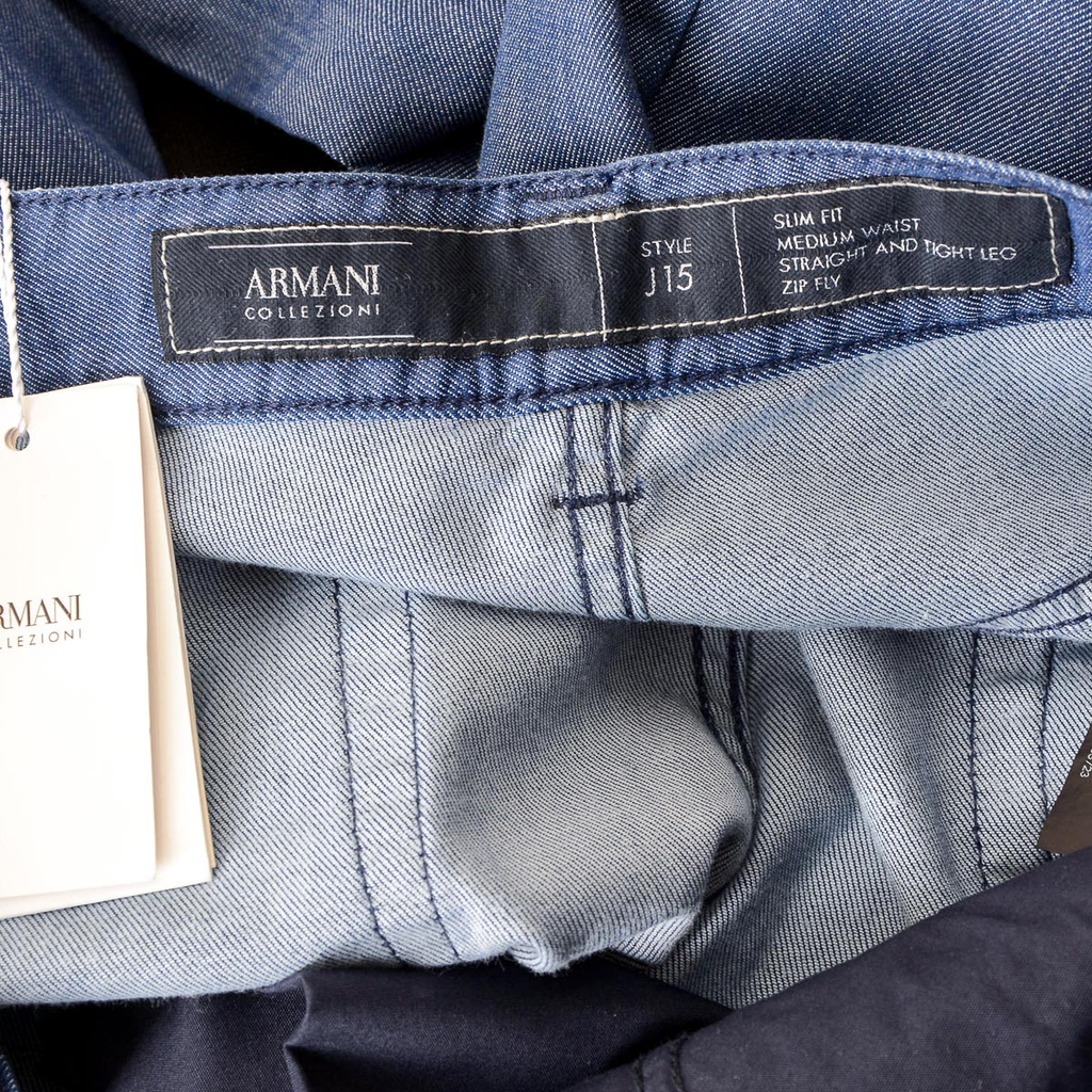 Jeans Armani Collezioni Uomo Azzurro