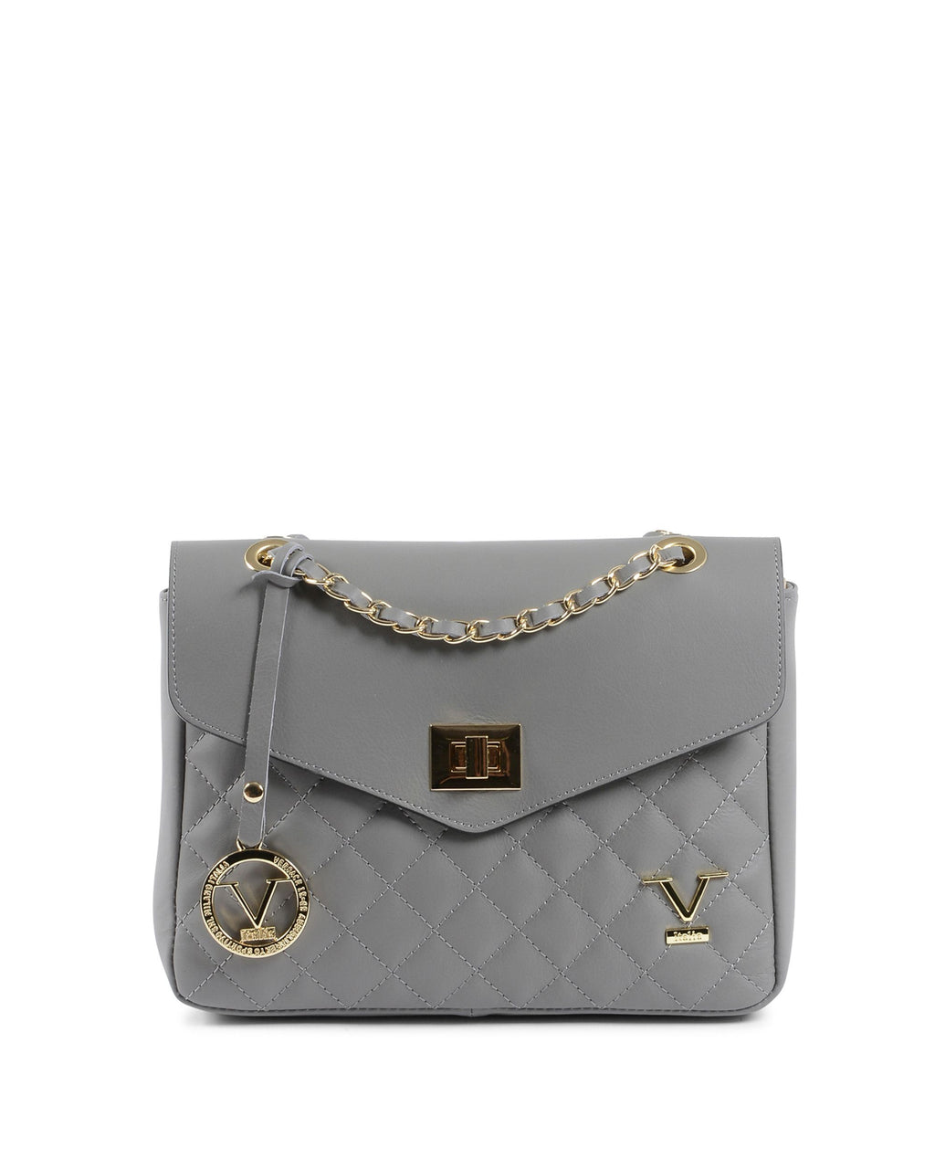 V Italia Borsa a mano da donna grigia V024-G SAUVAGE GRIGIO