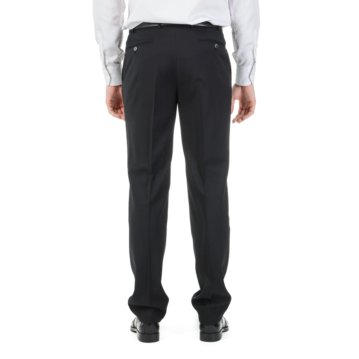 Corneliani Abito da uomo a maniche lunghe grigio scuro Super 130's