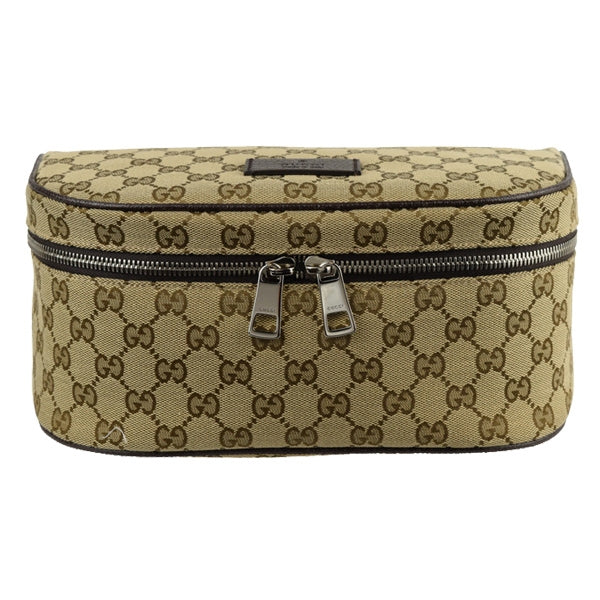 Borsa a tracolla Gucci GG Original in tela beige marrone