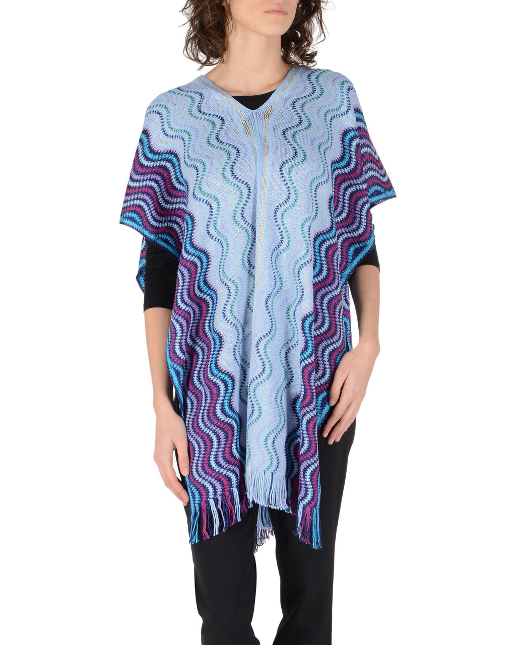 Missoni Donna Poncho Multicolore PO59WMD63070002