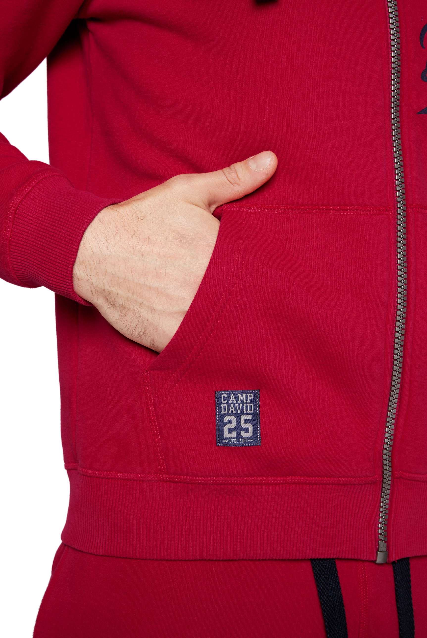 Giacca da uomo Camp David con cappuccio