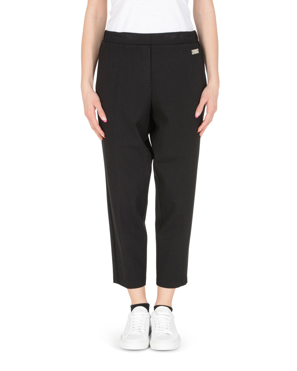 19V69 Italia Pantaloni da donna neri BOND BLACK